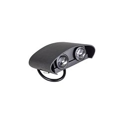 Luminária de Parede Preta de LED 4.000K 4W - Noll