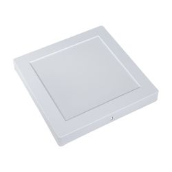 Plafon LED Branco Quadrado de Sobrepor 24W 3.000K - Noll