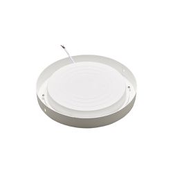 Plafon LED Branco Redondo de Sobrepor 18W 3.000K - Noll