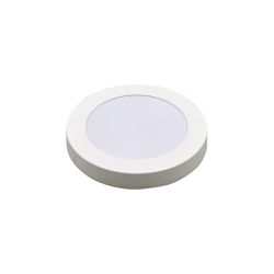 Plafon LED Branco Redondo de Sobrepor 18W 3.000K - Noll