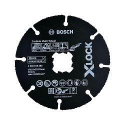 Disco de Corte Multimaterial Bosch X-LOCK Carbide 115mm