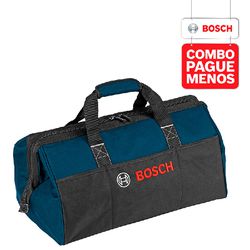 Combo Pague Menos Bosch 18V - Parafus. e Furadeira de Impacto de Impacto GSB 18V-50 + Lixadeira GSS 18V-10, 2 baterias 18V 4,0Ah 1 carregador e 1 bolsa