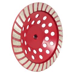 Rebolo Diamantado Tipo Prato com Rosca 100 X M14 254,0003 ROCAST