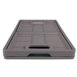 Caixa Dobrável Organizadora Grande 49L Cinza - MOR