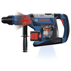 Martelete a bateria GBH 18V-45C BITURBO 18V SB em maleta Bosch 