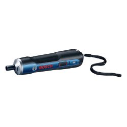 Parafusadeira a Bateria Bosch Go 3,6V BIVOLT com 32 Bits, 1 Cabo USB em Maleta