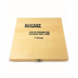Jogo de Ferramentas Soldadas 11 Peças Bitola Quadrado 10x10mm 303,0007 ROCAST