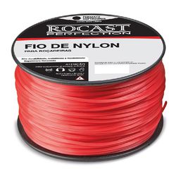 Fio de Nylon para Roçadeiras 3,0mm Embalagem 2KG Formato Estrela 310,0012 ROCAST