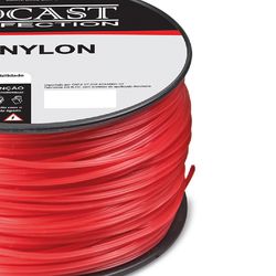 Fio de Nylon para Roçadeiras 3,0mm Embalagem 2KG Formato Estrela 310,0012 ROCAST