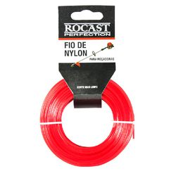 Fio de Nylon para Roçadeiras 2,7mm 30metros Formato Estrela 310,0017 ROCAST