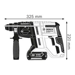 Martelete Perfurador a Bateria Bosch GBH 180-LI SDS-Plus,18V, 1,7J EPTA em Maleta