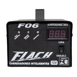 Carregador Inteligente de Bateria 6A-12V Bivolt F06 - Flach