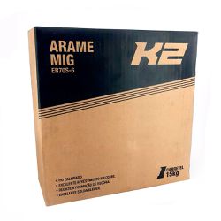 Arame de Solda MIG ER70S-6 0,9mm - K2