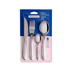 Faqueiro Laguna em Aço Inox com Facas para Churrasco 16 Peças - Tramontina