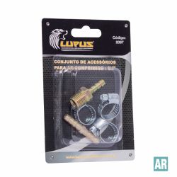Conjunto de Acessórios Para Ar Comprimido 1/4'' 5 Peças 2097 - LUPUS