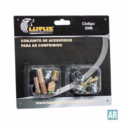 Conjunto de Acessórios Para Ar Comprimido 12 Peças 2096 - LUPUS