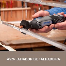 Kit Dremel Micro Retífica 4000 + Guia + Ponta Montada