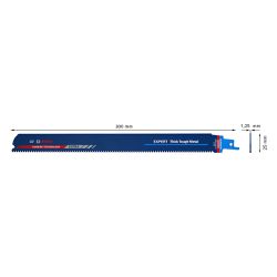 Lâmina de Serra Sabre Bosch EXPERT S1255CHC Thick Tough Metal