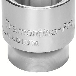 Soquete Sextavado em Aço Cromo Vanádio 10 mm - Encaixe 1/2'' - Tramontina Pro