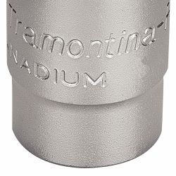 Soquete Sextavado em Aço Cromo Vanádio 3/4" - Encaixe 1/2'' - Tramontina Pro