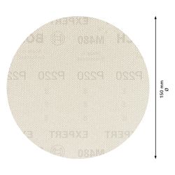 Disco de Lixa Bosch EXPERT M480 150mm G220, 5 peças