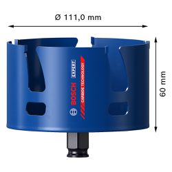 Serra copo Bosch EXPERT Construction Material 111 mm, 4 3/8''