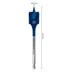 Broca para madeira Bosch EXPERT Self Cut Speed 26 x 152mm
