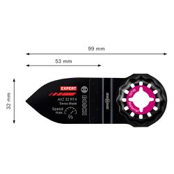 Lâmina para multicortadora Starlock Bosch EXPERT 32 x 50 mm