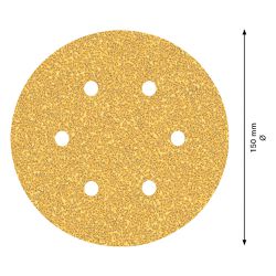 Disco de Lixa Bosch EXPERT C470 150mm G40, 5 peças