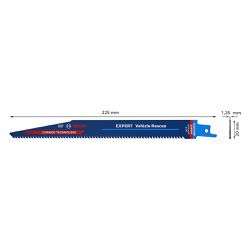 Lâmina de serra sabre Bosch EXPERT S1157CHM Endurance for Vehicle Rescue