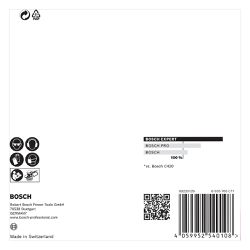 Disco de Lixa Bosch EXPERT M480 125mm G100, 5 peças