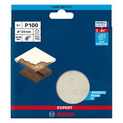 Disco de Lixa Bosch EXPERT M480 125mm G100, 5 peças