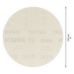 Disco de Lixa Bosch EXPERT M480 150mm G120, 5 peças