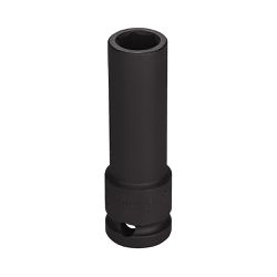 Soquete de Impacto Sextavado Longo em Aço Cromo Molibdênio 19 mm - Encaixe 1/2'' Tramontina PRO