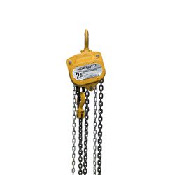 Talha Manual de Corrente 2000Kg x 3m MTC 2.0 Ton - Menegotti