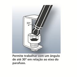 Chave Hexagonal Ponta Abaulada 3,5 mm Tramontina PRO