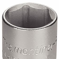 Soquete Sextavado em Aço Cromo Vanádio 7/8'' - Encaixe 1/2'' - Tramontina Pro