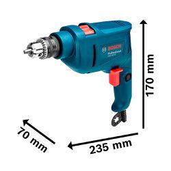 Furadeira de Impacto GSB 450 RE 450W 127V com 3 Brocas - Bosch