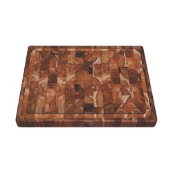 Tábua de Churrasco em Madeira com Acabamento Envernizado 50x38cm - Tramontina