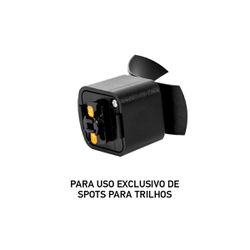 Trilho Eletrificado p/ Spot Led 1M Preto - Noll