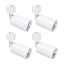 Kit Trilho Eletrificado p/ Spot Led 1M + 4 Spots 7W 6.500K Branco - Noll Led