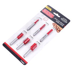 Jogo Fresas para Tupia - 6 Pçs 1/4" (91,0019) - Rocast