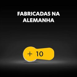 Pilha Auditiva 10 C/6 (108838) - Duracell 