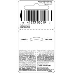 Pilha Auditiva 13 C/6 (108839) - Duracell 