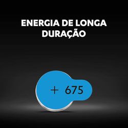 Pilha Auditiva 675 C/6 (108841) - Duracell 