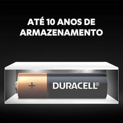Pilha Alcalina Pequena AA C/2 (96387) Duracell 