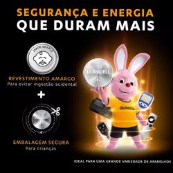 Pilha Moeda de Lítio (CR2032) - 3 volts Com 1 Unidade - Duracell