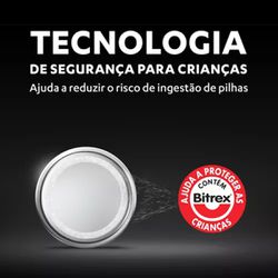 Pilha Moeda de Lítio (CR2032) - 3 volts Com 1 Unidade - Duracell