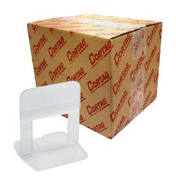Espaçador Nivelador de Pisos Tradicional 1,5mm (Caixa c/ 500 Unidades) - Cortag