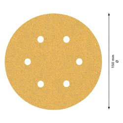 Disco de lixa Expert C470 150mm G60, 50 peças - Bosch 
